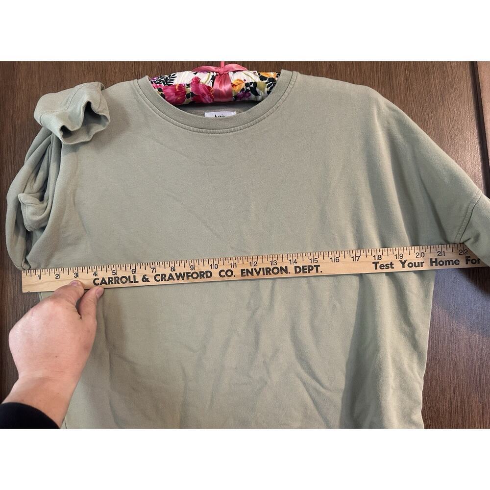 Knix Jogger Crop Top set light green Sz. S Soft Comfort Relax - Picture 6 of 16